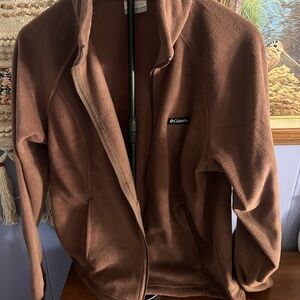 Columbia Brown Fleece Jacket